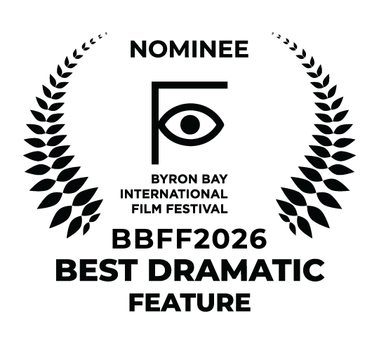 Official TIBER laurel: Nominee, Best Dramatic Feature, Byron Bay Film Festival · 2026